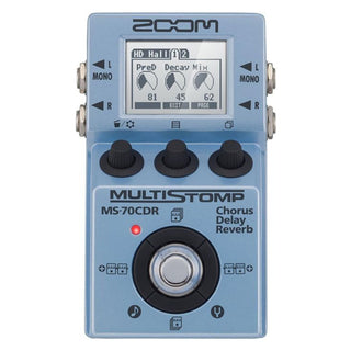 Zoom MS-70CDR+ MultiStomp Chorus / Delay / Reverb Pedal