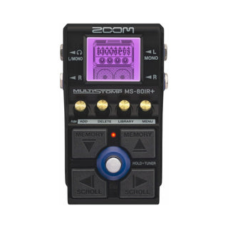 Zoom MS-80 IR+ Amp Sim and Multi-Effects Amp Modeler Guitar Pedal
