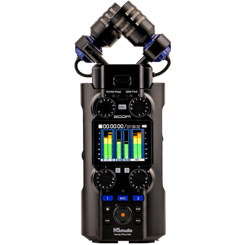 Zoom H5studio 4-Track Handy Recorder with 32-Bit Float Recording