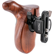 Tilta Advanced Left-Side Wooden Handle (Nato Rail, Black)