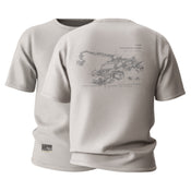 Tilta Hydra Arm Futuristic Sketch T-Shirt XXL