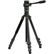 Tilta Travel Video Fluid Head with 3-Stage Carbon Fiber Tripod Legs