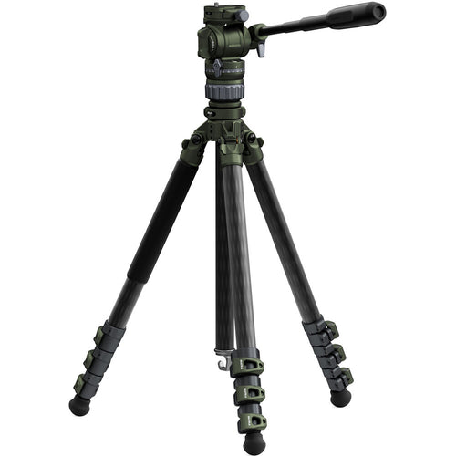 Tilta Travel Video Fluid Head with 3-Stage Carbon Fiber Tripod Legs