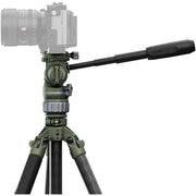 Tilta Travel Video Fluid Head with 3-Stage Carbon Fiber Tripod Legs