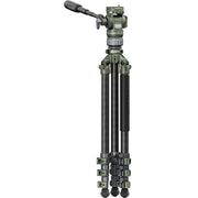 Tilta Travel Video Fluid Head with 3-Stage Carbon Fiber Tripod Legs