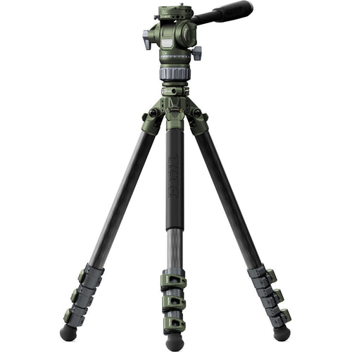 Tilta Travel Video Fluid Head with 3-Stage Carbon Fiber Tripod Legs