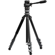 Tilta Travel Video Fluid Head with 3-Stage Carbon Fiber Tripod Legs