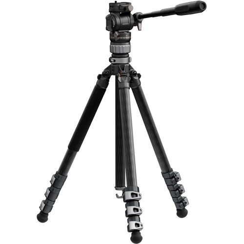 Tilta Travel Video Fluid Head with 3-Stage Carbon Fiber Tripod Legs