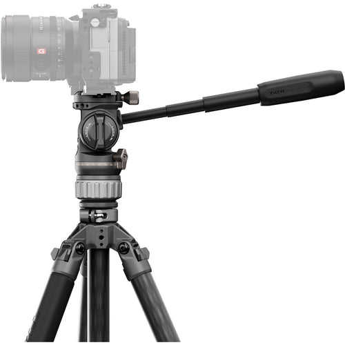 Tilta Travel Video Fluid Head with 3-Stage Carbon Fiber Tripod Legs