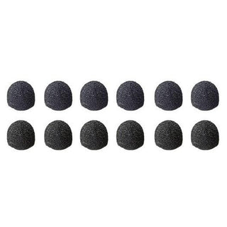 Sony ADC77B - Set of 12 Black Urethane Windscreen Kit for ECM77 Microphone
