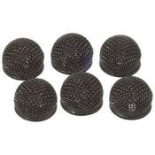 Sony ADR77B - Set of 6 Black Metal Windscreens for ECM77B