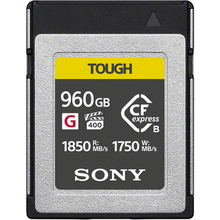 Sony Tough 960GB CFexpress Type B 1850MB/s Memory Card