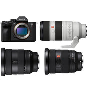 Sony A7R V with 16-35mm F2.8 GM II, FE 24-70mm F2.8 GM II and FE 70-200mm F2.8 GM II Lens