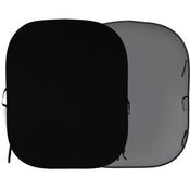 Manfrotto LL LB67GB Lastolite Plain Collapsible Reversible Background 1.8 x 2.15m Black / Mid Grey