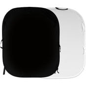 Manfrotto LL LC5621 1.5x1.8m Plain Collapsible Reversible Background Black / White