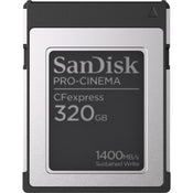 SanDisk 320GB Pro Cinema CFexpress Type B 1400MB/s Memory Card