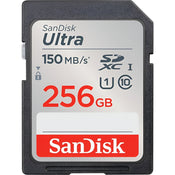 SanDisk Ultra 256GB SDXC UHS-I 150MB/s Memory Card - V10