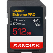 SanDisk Extreme PRO 512GB SDXC 250MB/s UHS-I Memory Card - V30