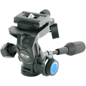 Slik SH-747FC 3-Way Head with QD Plate & Friction Control