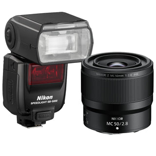 Nikon Z Micro Kit (Includes MC Z 50mm F/2.8 and SB-5000 Flash)