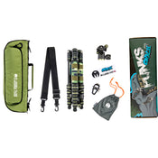 3 Legged Thing - Punks Corey 2.0 Tripod Kit with AirHed Neo 2.0 Twist Lock QR Ballhead (Black/Green)