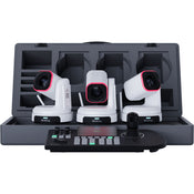 BirdDog KBD PTZ Controller Kit with 3 x X1 PTZ Cameras (White)