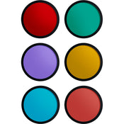 Harlowe Gobo Colour Gels (6-Pack)
