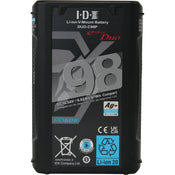 IDX 97Wh Li-ion V-Mount Battery with 2 x D-Taps & 1 x USB-C