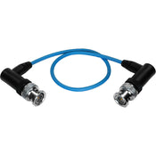 Kondor Blue Ultra-Thin 3G-SDI Right-Angle BNC Cable (12