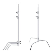 Xlite Turtle Base C-Stand Silver with Arm and 2 Grips