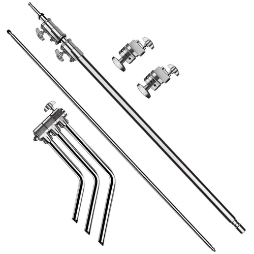 Xlite Turtle Base C-Stand Silver with Arm and 2 Grips