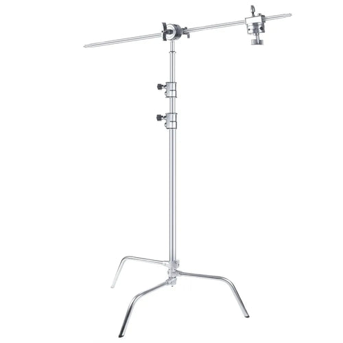 Xlite Turtle Base C-Stand Silver with Arm and 2 Grips