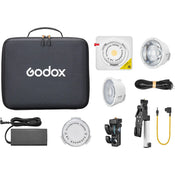 Godox ML100R Kit 1 RGB LED with V Lock Battery Handle