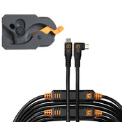 Tether Tools Leverlock Kit Tetherpro 10g 9.2m Straight to Right (Black)