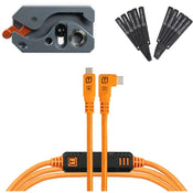 Tether Tools LeverLock Plus & Cable Kit 10G 4.6m S-RA Orange