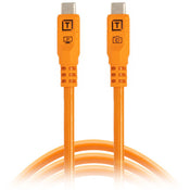 Tether Tools TetherPro Optima 10G USB-C 3m Straight to Straight - Orange