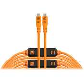 Tether Tools TetherPro Optima 10G USB-C 9.4m Straight to Straight - Orange