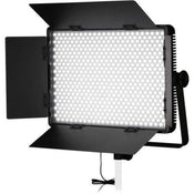 Nanlite 1200DSA DMX LED Panel with V-Lock Battery Feature and Barn Doors