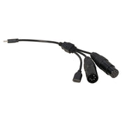 Nanlite USB-C to DMX Cable Splitter II for PavoTube II 6XR T8-7X PavoBulb 10C