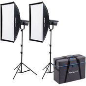 Nanlite FS-300B Twin Kit with light stands