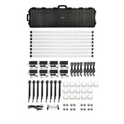Nanlite PavoTube II 30XR 4ft RGBWW LED Tube 8Kit with Hard Roller Case