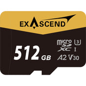 Exascend 512GB Catalyst microSDXC 150MB/s UHS-I Memory Card with Adapter - V30