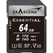 Exascend Essential SDXC 170MB/s UHS-I Memory Card - V30