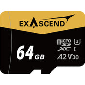 Exascend 64GB Catalyst microSDXC 150MB/s UHS-I Memory Card - V30