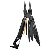 Leatherman MUT (Military Utility Tool) Heavy Duty Black Oxide Multi-Tool with MOLLE Black Sheath