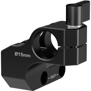 Bright Tangerine Tall 15mm Rod Mounting Bracket (MAP M4)