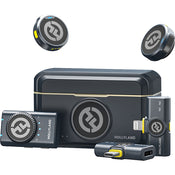 Hollyland Lark M2 DUO 2-Person Wireless Combo Microphone System (2.4 GHz, Shine Charcoal)