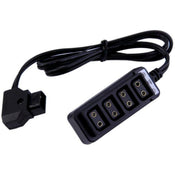 V-Gear D-TAP Power Plug to Multi D-Tap (4) Sockets