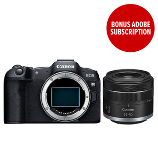 Canon EOS R8 Kit with RF 24-50mm f/4.5-6.3 IS STM