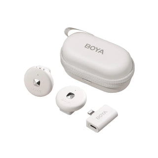 BOYA Omic-D 2.4GHz Dual-Channel Wireless Microphone System for iOS Devices